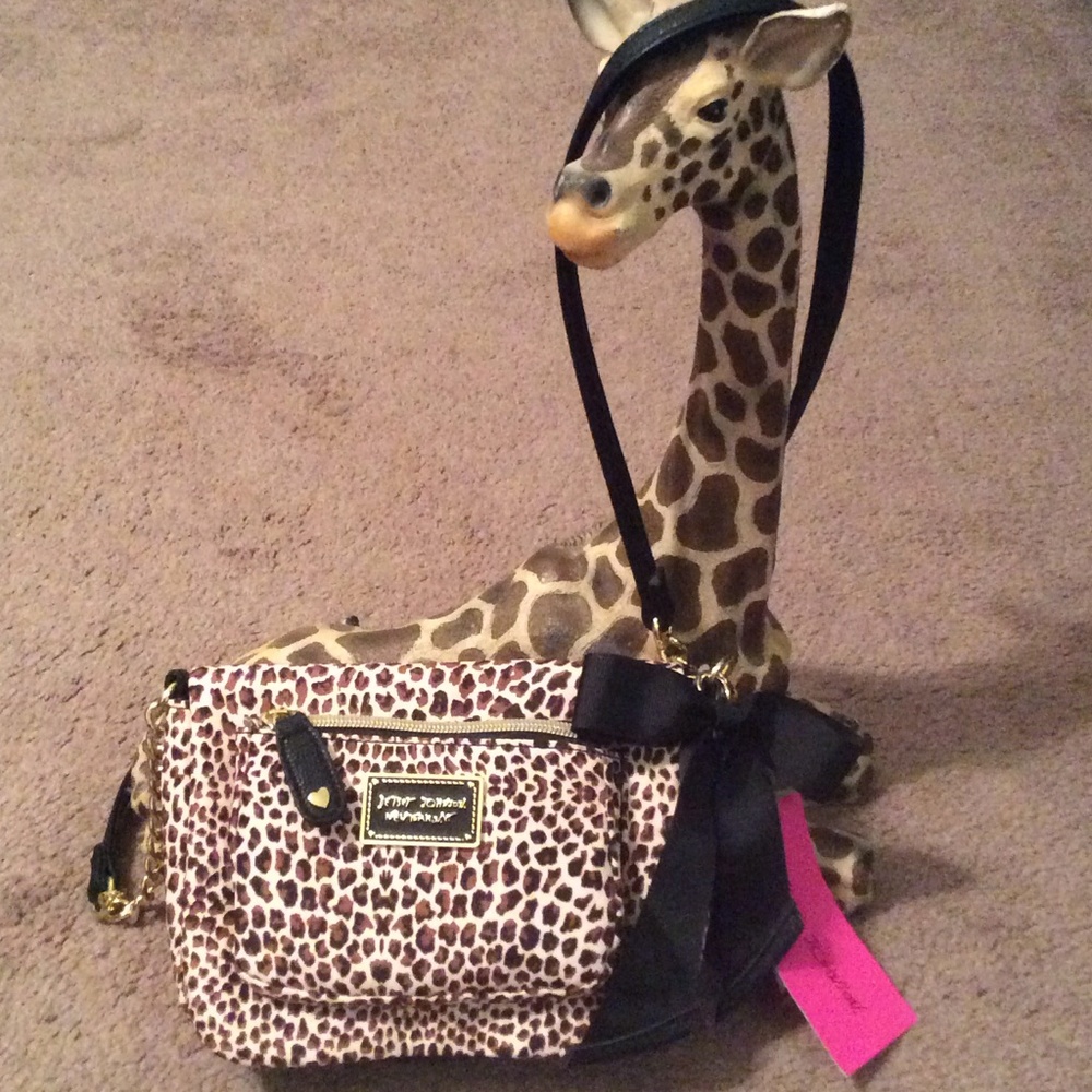 Cheetah print CROSSBODY purse